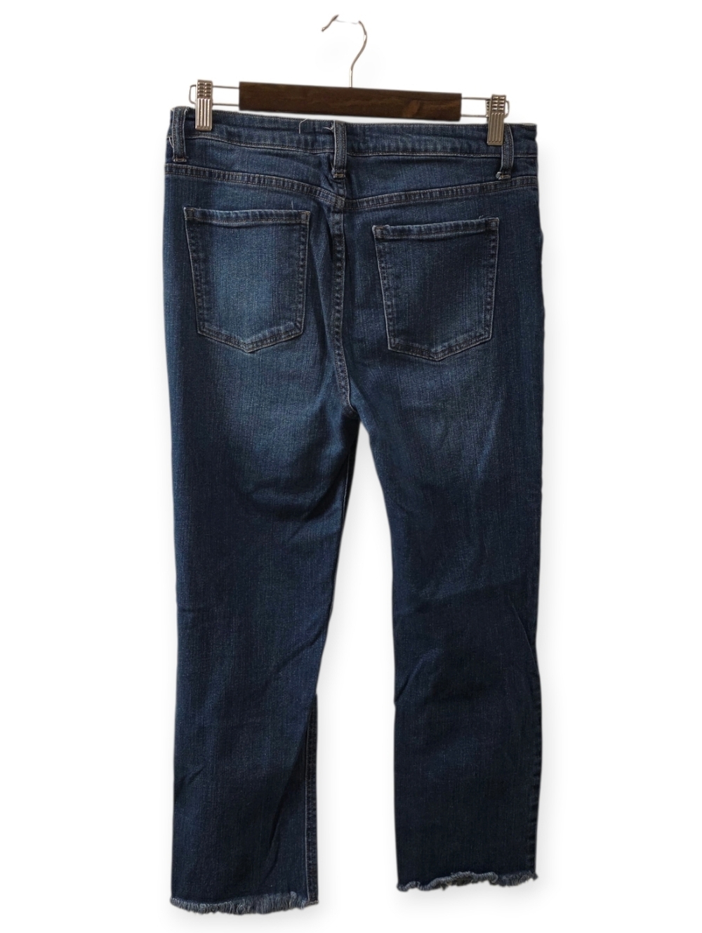 Harper Heritage Blue Distressed High Rise Straight Jeans Size 30 - Picture 5 of 5